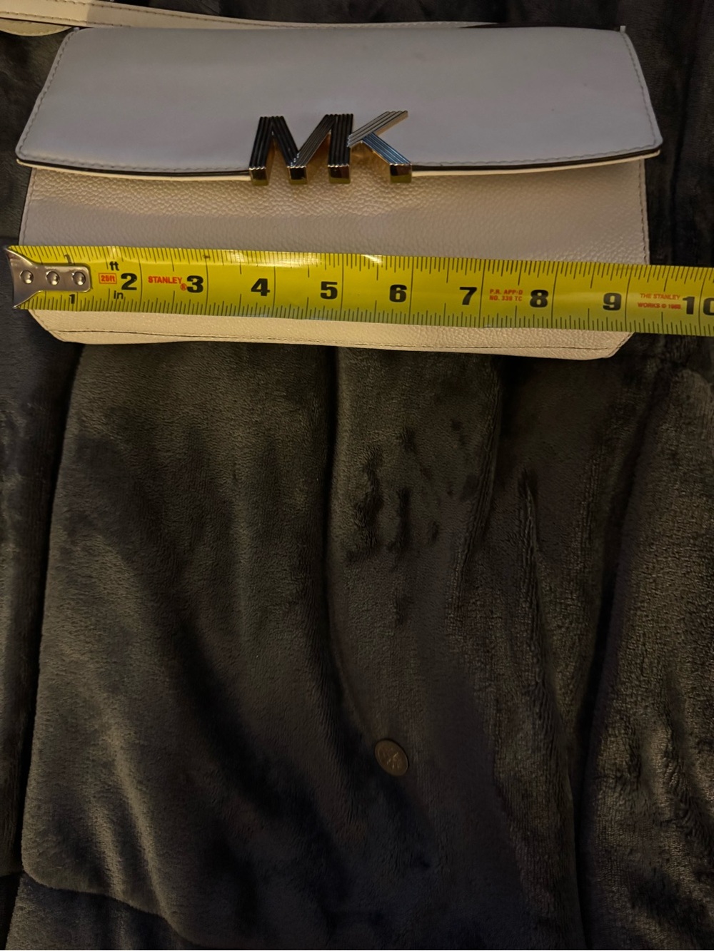 Michael Kors Two-Tone Beige and Cream Leather Crossbody - Picture 8 of 8